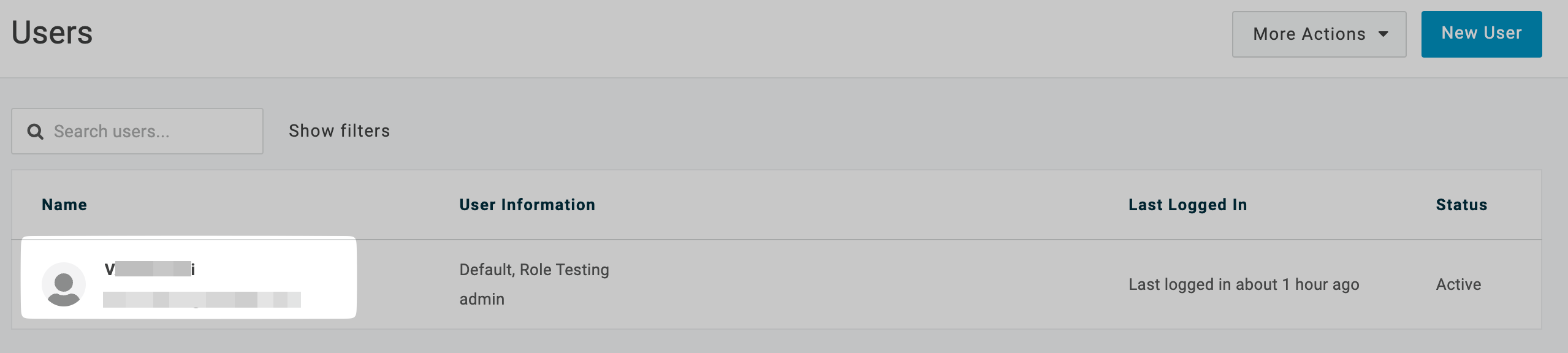 Select user to assign