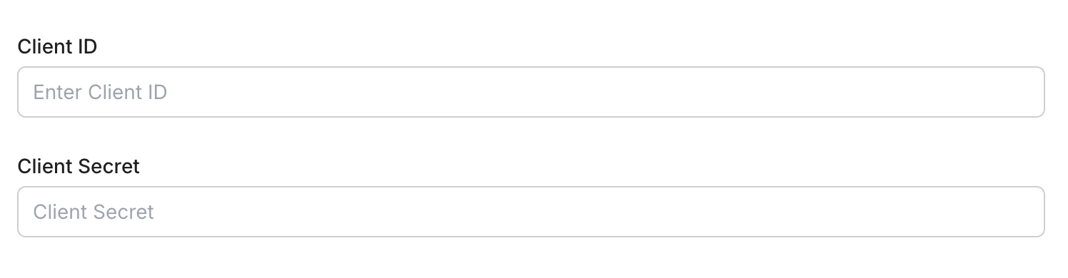 Add credentials for ClickUp in Scalekit dashboard