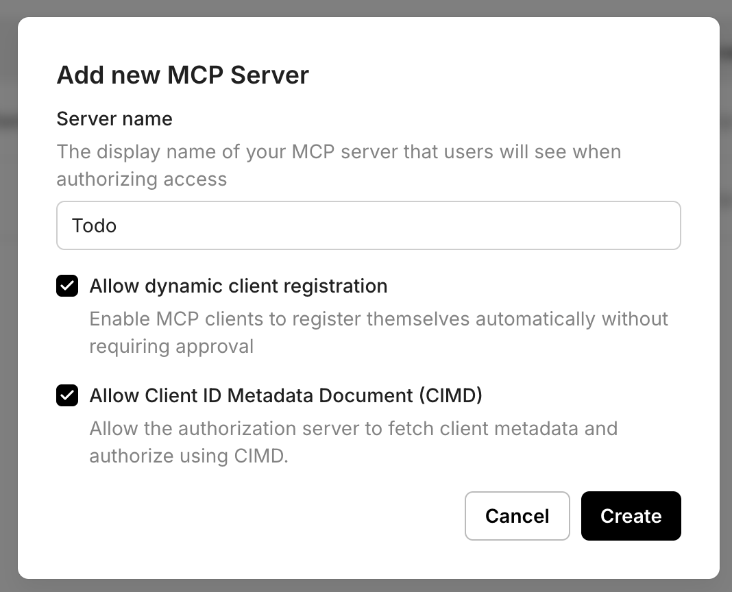 Add MCP server