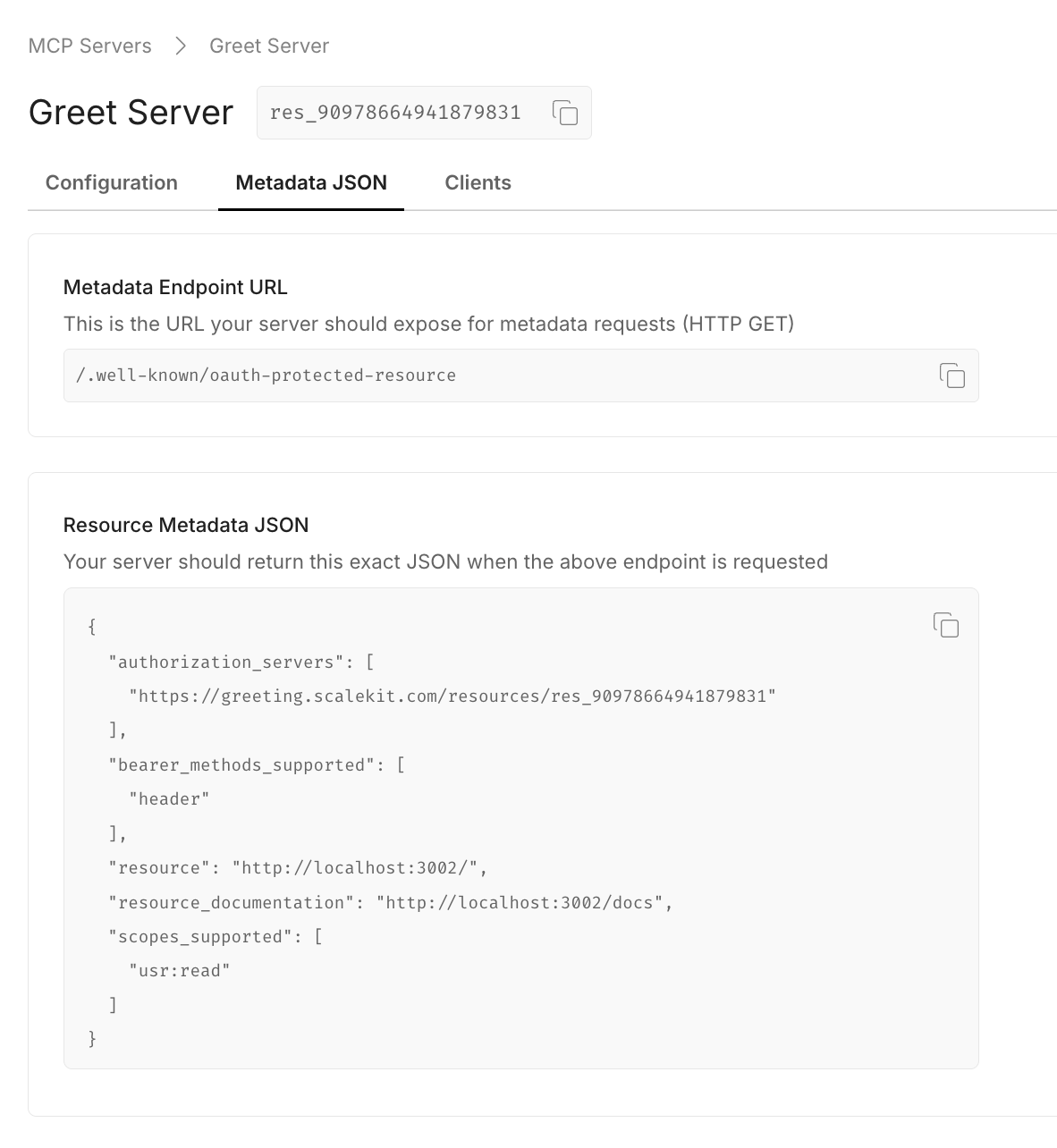 Greeting MCP Register
