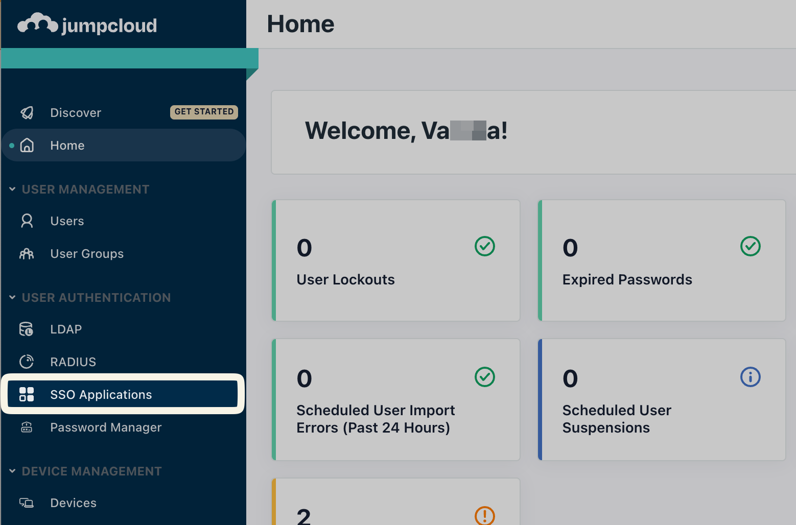 Locate SSO Applications