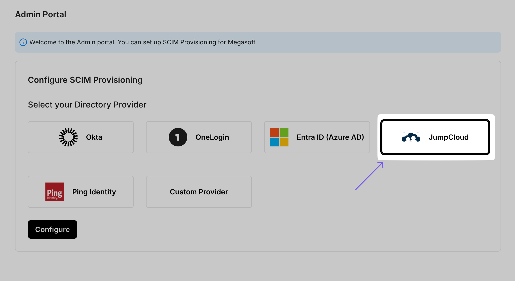 SCIM Provisioning
Setup