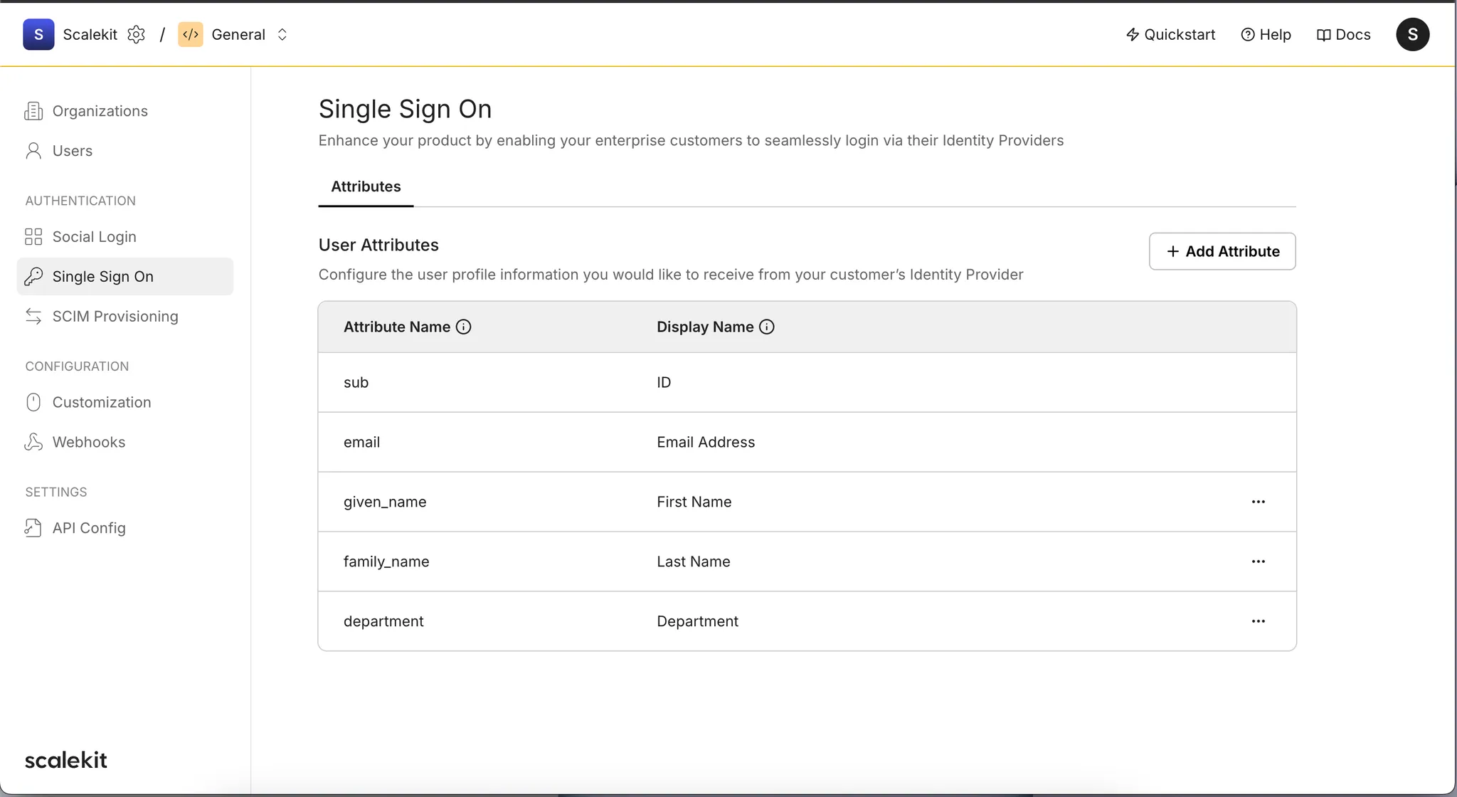 Scalekit - AWS Cognito Integration