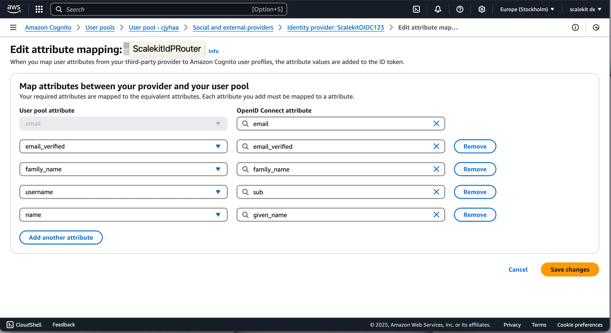 Scalekit - AWS Cognito Integration