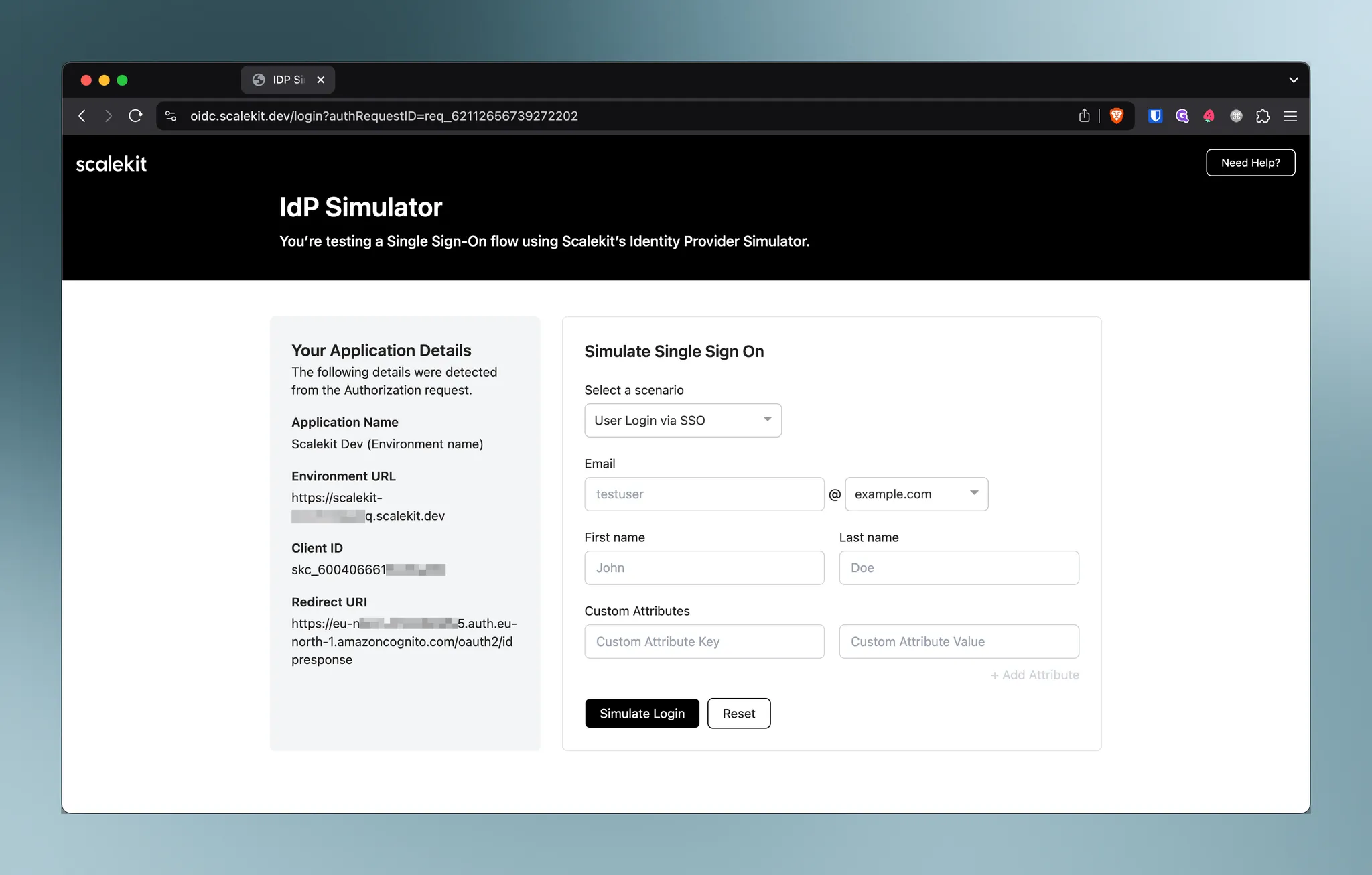 Scalekit - AWS Cognito Integration